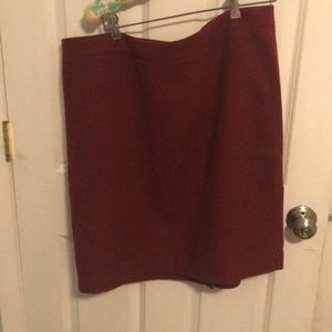JCrew Mercantile Wool Blend Pencil Skirt
